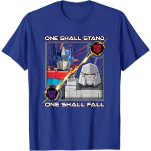 imageTransformers One One Shall Stand One Shall Fall Poster TShirtRoyal Blue