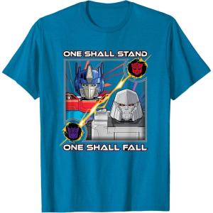 imageTransformers One One Shall Stand One Shall Fall Poster TShirtSapphire Blue