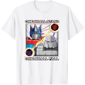 imageTransformers One One Shall Stand One Shall Fall Poster TShirtWhite