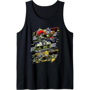 imageTransformers One Orion Pax D16 ampamp B127 Heroic Panels Tank TopBlack