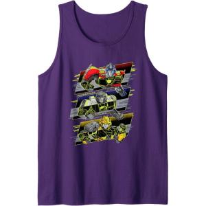 imageTransformers One Orion Pax D16 ampamp B127 Heroic Panels Tank TopPurple