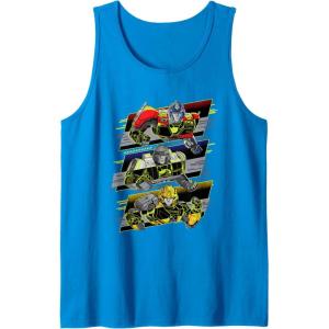 imageTransformers One Orion Pax D16 ampamp B127 Heroic Panels Tank TopSapphire Blue