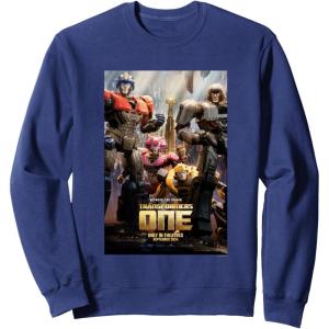 imageTransformers One Witness The Origin Movie Poster Vintage SweatshirtNavy Blue