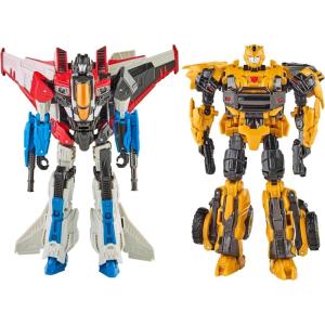 imageTransformers Reactivate Video GameInspired Bumblebee and Starscream 2Pack 65inch Converting Action Figures 8
