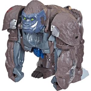 imageTransformers Toy Rise of The Beasts Movie Smash Changer Optimus Primal Converting Action Figure for Ages 6 and Up 9InchSMASH CHANGER OPTIMUS