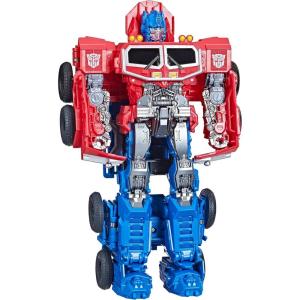 imageTransformers Toy Rise of The Beasts Movie Smash Changer Optimus Primal Converting Action Figure for Ages 6 and Up 9InchSMASH OPTIMUS