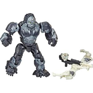 imageTransformers Toy Rise of The Beasts Movie Smash Changer Optimus Primal Converting Action Figure for Ages 6 and Up 9InchToys