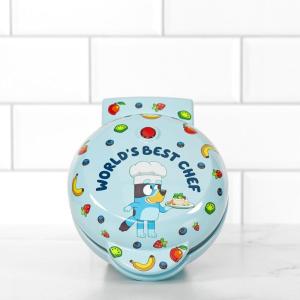 imageUncanny Brands Autobot Mini Waffle Maker  Transformers Kitchen ApplianceBluey