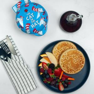 imageUncanny Brands Autobot Mini Waffle Maker  Transformers Kitchen ApplianceDr Seuss