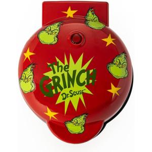 imageUncanny Brands Autobot Mini Waffle Maker  Transformers Kitchen ApplianceDr Seuss The Grinch
