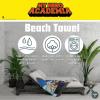 imageFranco Transformers Optimus Prime Super Soft Cotton BathPoolBeach Towel 60 in x 30 in Official Licensed Product CollectiblesMy Hero Academia