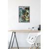 imageHasbro Transformers Rise of the Beasts  Optimus Primal Graffiti Wall Poster 224Lquot x 147Wquot Silver Framed VersionBarnwood Framed Version
