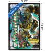 imageHasbro Transformers Rise of the Beasts  Optimus Primal Graffiti Wall Poster 224Lquot x 147Wquot Silver Framed VersionBlack Framed Version