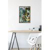 imageHasbro Transformers Rise of the Beasts  Optimus Primal Graffiti Wall Poster 224Lquot x 147Wquot Silver Framed VersionBronze Framed Version