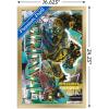 imageHasbro Transformers Rise of the Beasts  Optimus Primal Graffiti Wall Poster 224Lquot x 147Wquot Silver Framed VersionGold Framed Version