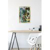 imageHasbro Transformers Rise of the Beasts  Optimus Primal Graffiti Wall Poster 224Lquot x 147Wquot Silver Framed VersionGold Framed Version