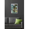 imageHasbro Transformers Rise of the Beasts  Optimus Primal Graffiti Wall Poster 224Lquot x 147Wquot Silver Framed VersionGray Framed Version
