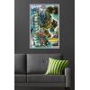 imageHasbro Transformers Rise of the Beasts  Optimus Primal Graffiti Wall Poster 224Lquot x 147Wquot Silver Framed VersionGray Framed Version
