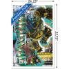 imageHasbro Transformers Rise of the Beasts  Optimus Primal Graffiti Wall Poster 224Lquot x 147Wquot Silver Framed VersionWhite Framed Version