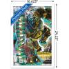 imageHasbro Transformers Rise of the Beasts  Optimus Primal Graffiti Wall Poster 224Lquot x 147Wquot Silver Framed VersionWhite Framed Version