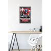 imageHasbro Transformers Rise of the Beasts  Optimus Prime Graffiti Wall Poster 34Lquot x 224Wquot Mahogany Framed VersionBarnwood Framed Version