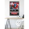imageHasbro Transformers Rise of the Beasts  Optimus Prime Graffiti Wall Poster 34Lquot x 224Wquot Mahogany Framed VersionBarnwood Framed Version