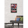 imageHasbro Transformers Rise of the Beasts  Optimus Prime Graffiti Wall Poster 34Lquot x 224Wquot Mahogany Framed VersionBarnwood Framed Version