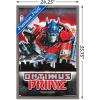imageHasbro Transformers Rise of the Beasts  Optimus Prime Graffiti Wall Poster 34Lquot x 224Wquot Mahogany Framed VersionBarnwood Framed Version