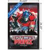 imageHasbro Transformers Rise of the Beasts  Optimus Prime Graffiti Wall Poster 34Lquot x 224Wquot Mahogany Framed VersionBlack Framed Version