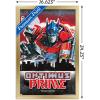 imageHasbro Transformers Rise of the Beasts  Optimus Prime Graffiti Wall Poster 34Lquot x 224Wquot Mahogany Framed VersionGold Framed Version