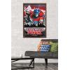 imageHasbro Transformers Rise of the Beasts  Optimus Prime Graffiti Wall Poster 34Lquot x 224Wquot Mahogany Framed VersionMahogany Framed Version