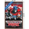 imageHasbro Transformers Rise of the Beasts  Optimus Prime Graffiti Wall Poster 34Lquot x 224Wquot Mahogany Framed VersionMahogany Framed Version