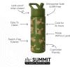 imageSimple Modern Kids Summit Water Bottle with Straw Lid  Transformers 14oz Stainless Steel Cup Insualted Tumbler for Toddlers Boys School  Transformer Bumble BeeMarvel I Am Groot