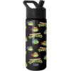 imageSimple Modern Kids Summit Water Bottle with Straw Lid  Transformers 14oz Stainless Steel Cup Insualted Tumbler for Toddlers Boys School  Transformer Bumble BeeTMNT Turtles Unite