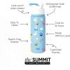 imageSimple Modern Kids Summit Water Bottle with Straw Lid  Transformers 14oz Stainless Steel Cup Insualted Tumbler for Toddlers Boys School  Transformer Bumble BeeSesame Street Pals