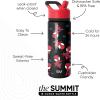 imageSimple Modern Kids Summit Water Bottle with Straw Lid  Transformers 14oz Stainless Steel Cup Insualted Tumbler for Toddlers Boys School  Transformer Bumble BeeMarvel Go Spidey Go