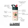 imageSimple Modern Kids Summit Water Bottle with Straw Lid  Transformers 14oz Stainless Steel Cup Insualted Tumbler for Toddlers Boys School  Transformer Bumble BeeHot Wheels Body Shop