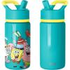 imageSimple Modern Kids Summit Water Bottle with Straw Lid  Transformers 14oz Stainless Steel Cup Insualted Tumbler for Toddlers Boys School  Transformer Bumble BeeSpongeBob Pals