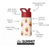 imageSimple Modern Kids Summit Water Bottle with Straw Lid  Transformers 14oz Stainless Steel Cup Insualted Tumbler for Toddlers Boys School  Transformer Bumble BeeDaniel Tiger Dances
