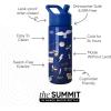 imageSimple Modern Kids Summit Water Bottle with Straw Lid  Transformers 14oz Stainless Steel Cup Insualted Tumbler for Toddlers Boys School  Transformer Bumble BeeHarry Potter Magical Mashup