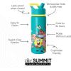 imageSimple Modern Kids Summit Water Bottle with Straw Lid  Transformers 14oz Stainless Steel Cup Insualted Tumbler for Toddlers Boys School  Transformer Bumble BeeSpongeBob Pals