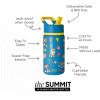 imageSimple Modern Kids Summit Water Bottle with Straw Lid  Transformers 14oz Stainless Steel Cup Insualted Tumbler for Toddlers Boys School  Transformer Bumble BeePaw Patrol Outdoor Adventures