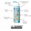 imageSimple Modern Kids Summit Water Bottle with Straw Lid  Transformers 14oz Stainless Steel Cup Insualted Tumbler for Toddlers Boys School  Transformer Bumble BeeSpongeBob Portrait