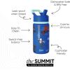 imageSimple Modern Kids Summit Water Bottle with Straw Lid  Transformers 14oz Stainless Steel Cup Insualted Tumbler for Toddlers Boys School  Transformer Bumble BeeMarvel Spiderman Mashup