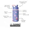 imageSimple Modern Kids Summit Water Bottle with Straw Lid  Transformers 14oz Stainless Steel Cup Insualted Tumbler for Toddlers Boys School  Transformer Bumble BeePeppa Pig Bubbles