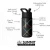 imageSimple Modern Kids Summit Water Bottle with Straw Lid  Transformers 14oz Stainless Steel Cup Insualted Tumbler for Toddlers Boys School  Transformer Bumble BeeStar Wars Saber Argyle