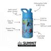 imageSimple Modern Kids Summit Water Bottle with Straw Lid  Transformers 14oz Stainless Steel Cup Insualted Tumbler for Toddlers Boys School  Transformer Bumble BeeMarvelAvengers Heroes