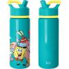 imageSimple Modern Kids Summit Water Bottle with Straw Lid  Transformers 14oz Stainless Steel Cup Insualted Tumbler for Toddlers Boys School  Transformer Bumble BeeSpongeBob Pals