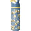 imageSimple Modern Kids Summit Water Bottle with Straw Lid  Transformers 14oz Stainless Steel Cup Insualted Tumbler for Toddlers Boys School  Transformer Bumble BeeMinions Unite