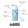 imageSimple Modern Kids Summit Water Bottle with Straw Lid  Transformers 14oz Stainless Steel Cup Insualted Tumbler for Toddlers Boys School  Transformer Bumble BeeSesame Street Pals